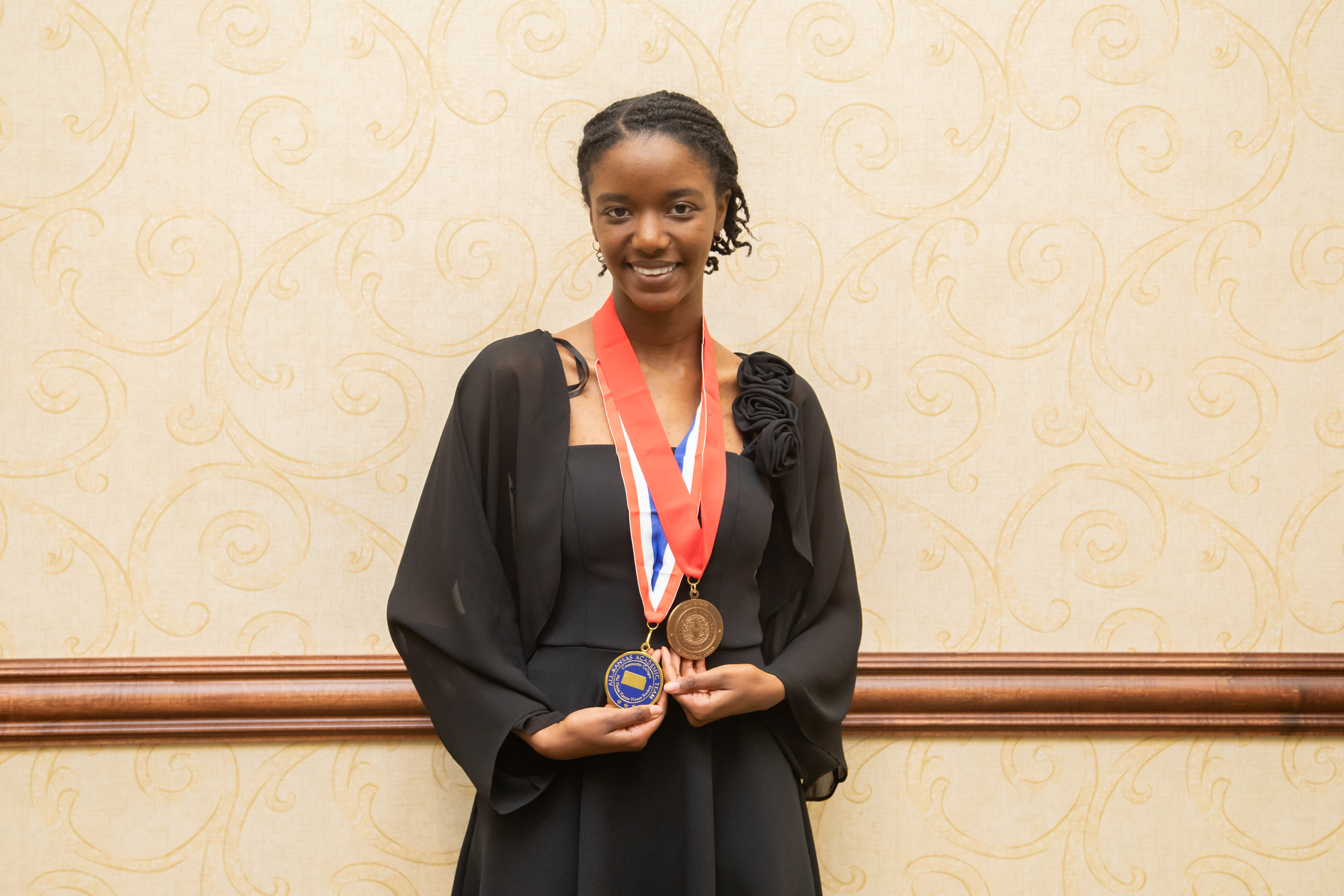 Barton Fort Leavenworth student Ce’Ara Evans was named to the 2024 Coca-Cola Academic Team as a bronze scholar