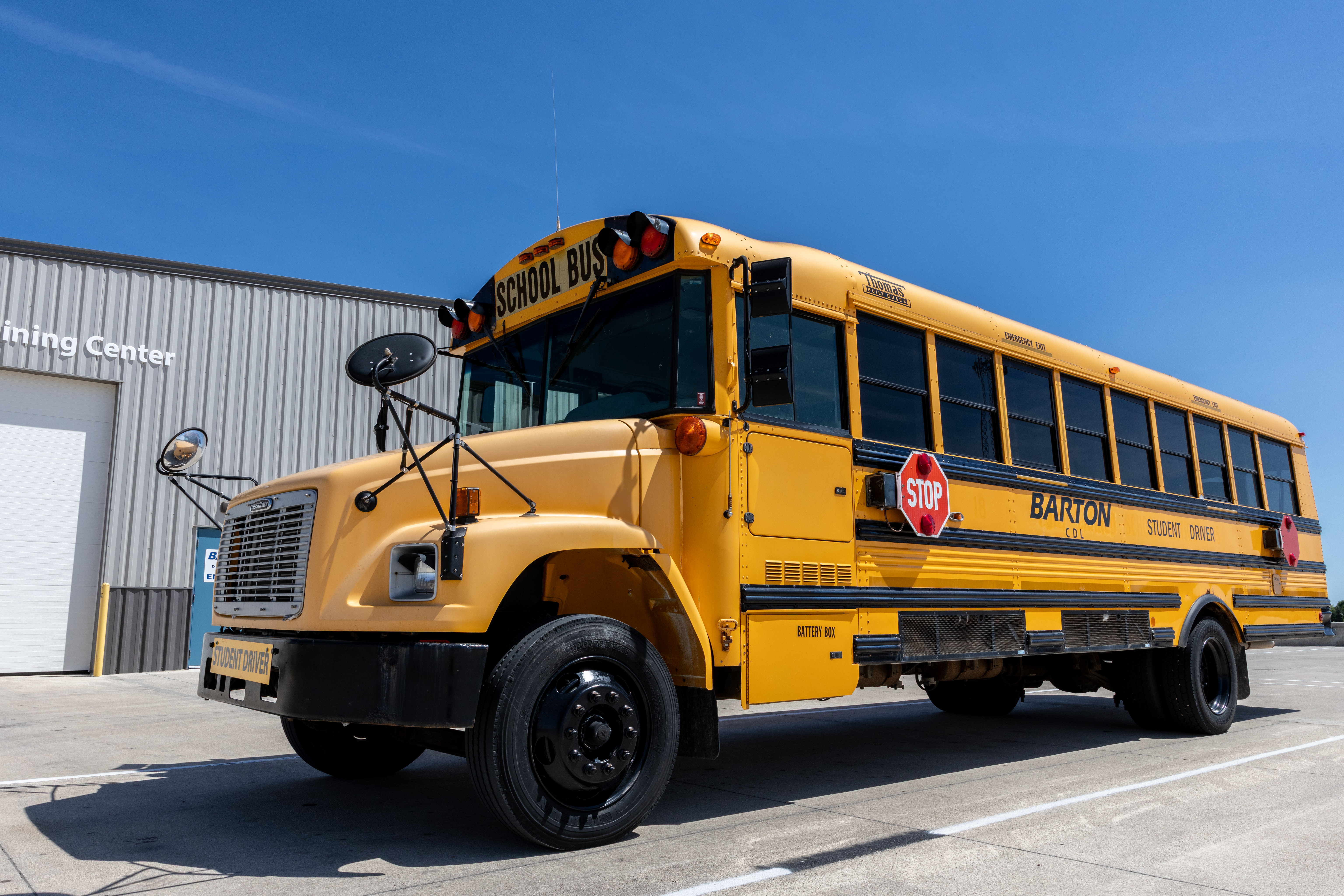 Barton School Bus for CDL Training