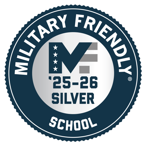 Military Friendly 2025 -2026 Silver School Badge