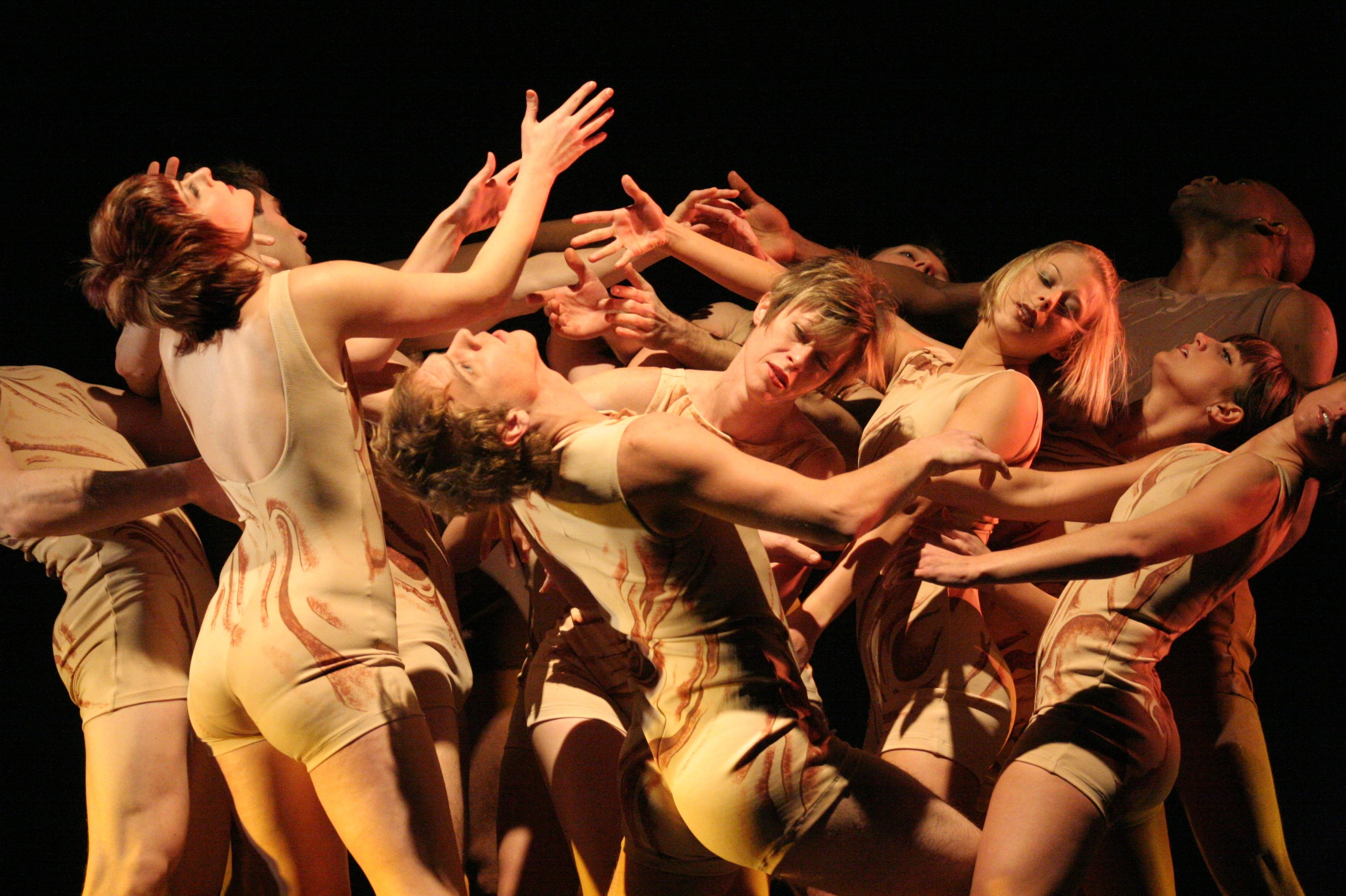 mime group dancing