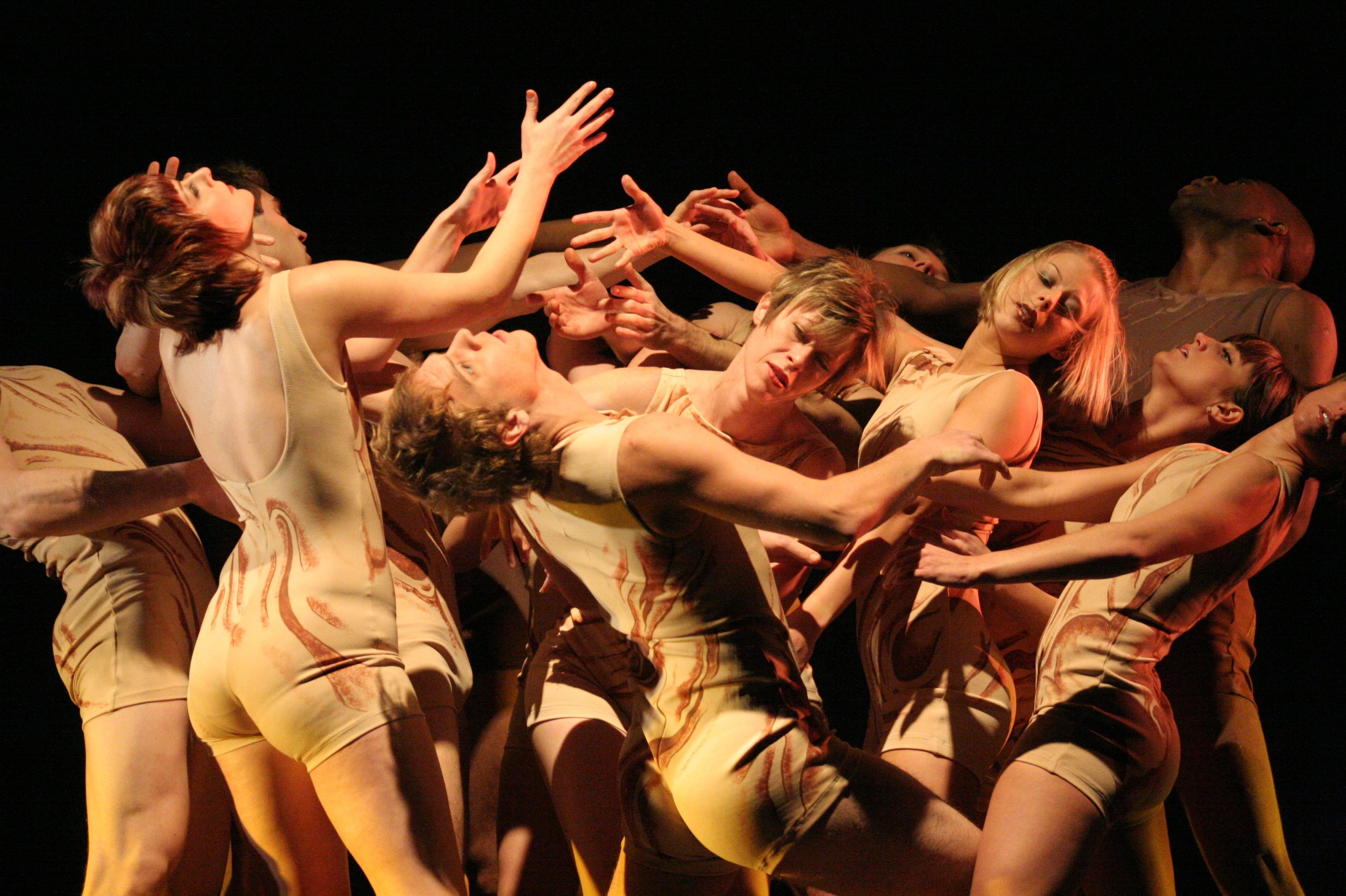 mime group dancing