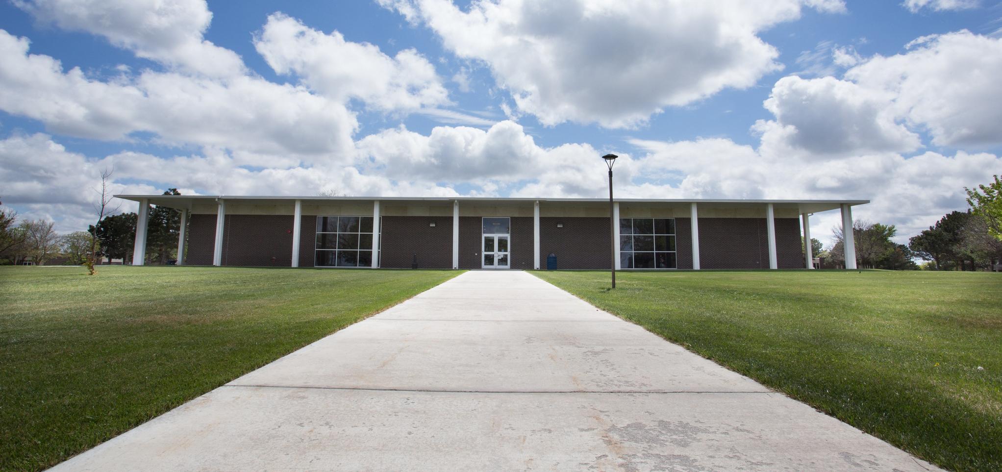 Library building exterior
